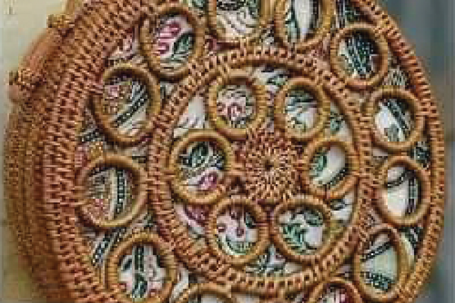 Rattan - Woven Bags Genuine with Different Design -G41 Rattan Bags